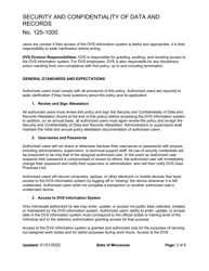 Security and Confidentiality of Data and Records Access Attestation - Minnesota, Page 3