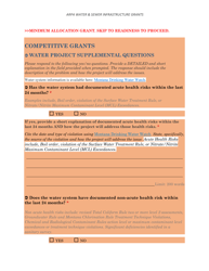 Arpa Water &amp; Sewer Infrastructure Grant Application Worksheet - Minimum Allocation Grant - Montana, Page 14