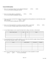 Application for Credit Union Loan Officer&#039;s License - Nebraska, Page 4