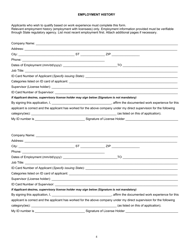 License Exam Application - Pest and Weed Control - Mississippi, Page 4