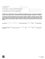 Formulario 2011-EGS Hoja De Calculo Para El Trabajador Autonomo - Nevada (Spanish), Page 2