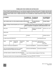 Formulario 2906-EGS Formulario Para Padres Sin Custodia (Ncp) - Nevada (Spanish), Page 3