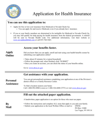 Document preview: Form 2960-EG Application for Health Insurance - Nevada