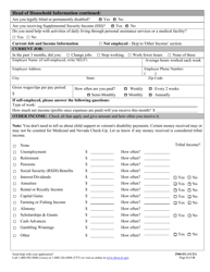 Form 2960-EG Application for Health Insurance - Nevada, Page 4