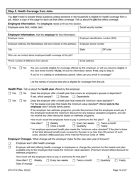 Form 470-5170 Application for Health Coverage and Help Paying Costs - Iowa, Page 16