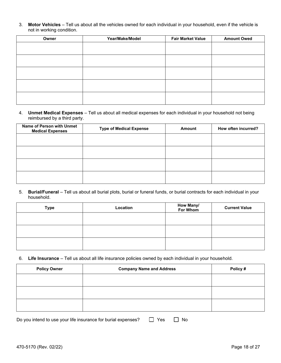 Form 470-5170 Application for Health Coverage and Help Paying Costs - Iowa, Page 20