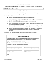 Form 470-5170 Application for Health Coverage and Help Paying Costs - Iowa, Page 23