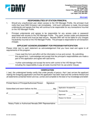 Form EC-027 Vehicle Information Database (Vid) Manager Access Application &amp; Agreement - Nevada, Page 2