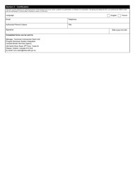 Form BSF905 Marine Export Reporting Application Form - Electronic Data Interchange (Edi) - Canada, Page 3
