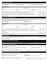 Form BSF904 Electronic Data Interchange (Edi) Application for Advance Commercial Information (Aci) - Canada, Page 2