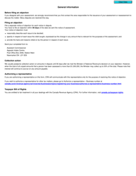 Form RC644 Notice of Objection - Greenhouse Gas Pollution Pricing Act - Canada, Page 2