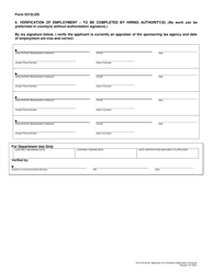 Form 5312LGS Application for Contractor/Independent Contractor - Nevada, Page 2