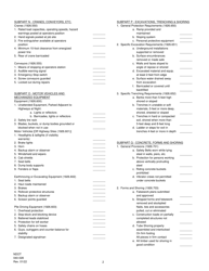 NDOT Form 040-028 Safety Inspection Checklist - Contractor Operations - Nevada, Page 2