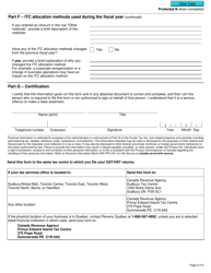 Form GST111 Financial Institution Gst/Hst Annual Information Return - Canada, Page 6