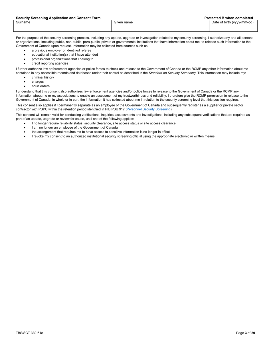 Form TBS/SCT33061E Fill Out, Sign Online and Download Fillable PDF