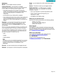 Form RC201 Canada Workers Benefit Advance Payments Application - Canada, Page 6