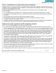 Form RC269 Employee Contributions to a Foreign Pension Plan or Social Security Arrangement - Non-united States Plans or Arrangements - Canada, Page 2
