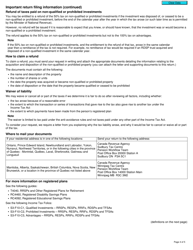 Form RC339 Individual Return for Certain Taxes for Rrsps, Rrifs, Resps or Rdsps - Canada, Page 4