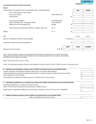 Form T1229 Statement of Resource Expenses and Depletion Allowance - Canada, Page 2