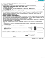 Form T2038(IND) Investment Tax Credit (Individuals) - Canada, Page 8