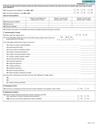 Form T1200 Actuarial Information Summary - Canada, Page 11