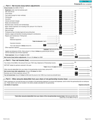 Form T2121 Statement of Fishing Activities - Canada, Page 2