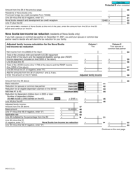 Form T2203 (9403-C; NS428MJ) Part 4 Nova Scotia Tax (Multiple Jurisdictions) - Canada, Page 2