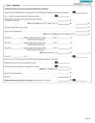 Form T2 Schedule 17 Credit Union Deductions (2021 and Later Tax Years) - Canada, Page 3