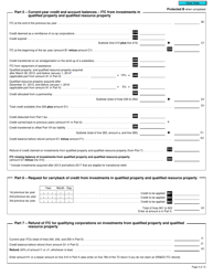 Form T2 Schedule 31 Investment Tax Credit - Corporations (2019 and Later Tax Years) - Canada, Page 4