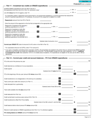 Form T2 Schedule 31 Investment Tax Credit - Corporations (2019 and Later Tax Years) - Canada, Page 6