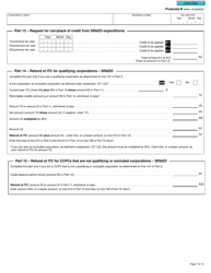 Form T2 Schedule 31 Investment Tax Credit - Corporations (2019 and Later Tax Years) - Canada, Page 7