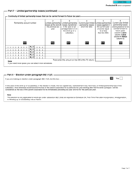 Form T2 Schedule 4 Corporation Loss Continuity and Application (2021 and Later Tax Years) - Canada, Page 7