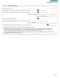 Form T2 Schedule 54 Low Rate Income Pool (Lrip) Calculation (2019 and Later Tax Years) - Canada, Page 2