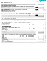 Form T3ON Ontario Tax - Canada, Page 2