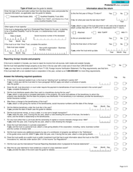 Form T3 RET Trust Income Tax and Information Return - Canada, Page 2