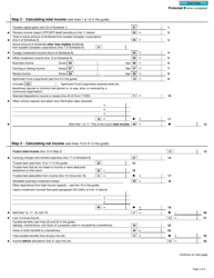 Form T3 RET Trust Income Tax and Information Return - Canada, Page 3