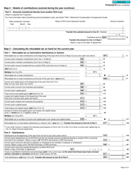 Form T3-RCA Retirement Compensation Arrangement (Rca) Part XI.3 Tax Return - Canada, Page 3