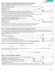 Form T3-RCA Retirement Compensation Arrangement (Rca) Part XI.3 Tax Return - Canada, Page 4