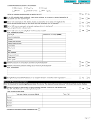 Form T1000-1 Registered Journalism Organization Information Return - Canada, Page 3