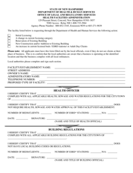Health Facility Application (Initial or Renewal) - New Hampshire, Page 6