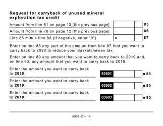 Form SK428 (5008-C) Saskatchewan Tax - Canada, Page 14