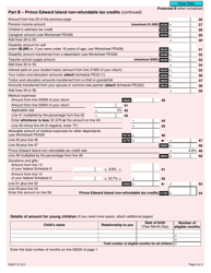 Form PE428 (5002-C) Prince Edward Island Tax and Credits - Canada, Page 2