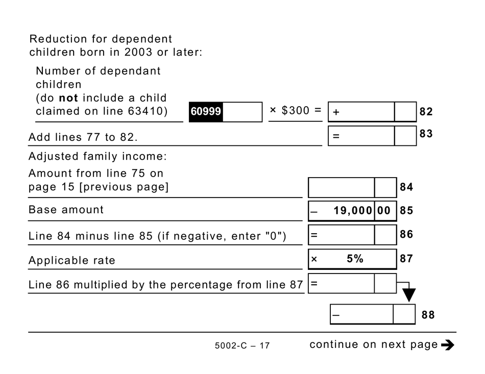Form PE428 (5002-C) Prince Edward Island Tax and Credits (Large Print) - Canada, Page 17