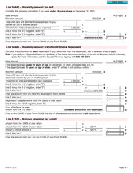 Form 5014-D Worksheet NU428 Nunavut - Canada, Page 2