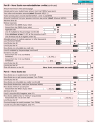 Form 5003-C (NS428) Nova Scotia Tax and Credits - Canada, Page 2