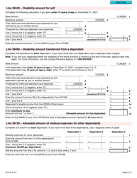 Form 5012-D Worksheet NT428 Northwest Territories - Canada, Page 2