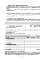 Application Form - Exhibition Renewal and Museum Activities Support Program - New Brunswick, Canada, Page 3