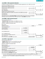 Form 5013-D1 Federal Worksheet (For Non-residents and Deemed Residents of Canada) - Canada, Page 3