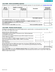 Form 5013-D1 Federal Worksheet (For Non-residents and Deemed Residents of Canada) - Canada, Page 4
