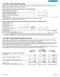 Form 5013-D1 Federal Worksheet (For Non-residents and Deemed Residents of Canada) - Canada, Page 7